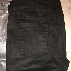Skinny coated Bebe jeans